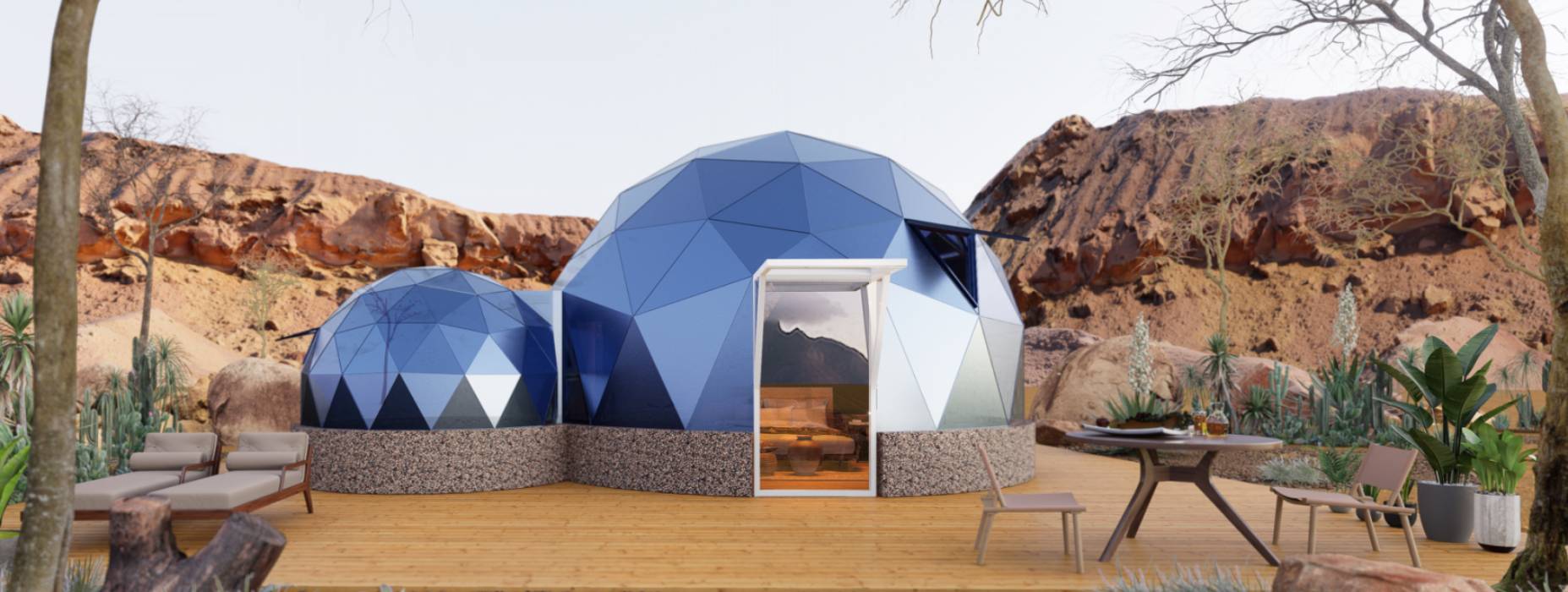 温江区球形智能光伏玻璃星空房